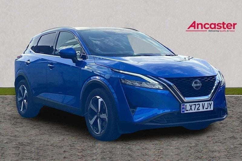 Blue Used 2022 Nissan Qashqai N-Connecta SUV | £18,975 (Fair price) - Image 1/4