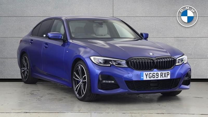 Used BMW 330 M Sport 254 HP (186 kW) 2019 Blue Sedan