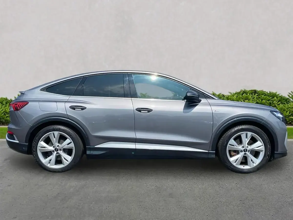 Used Audi Q4 Sportback e-tron S-Line 150 kW (204 HP) 2023 Grey SUV