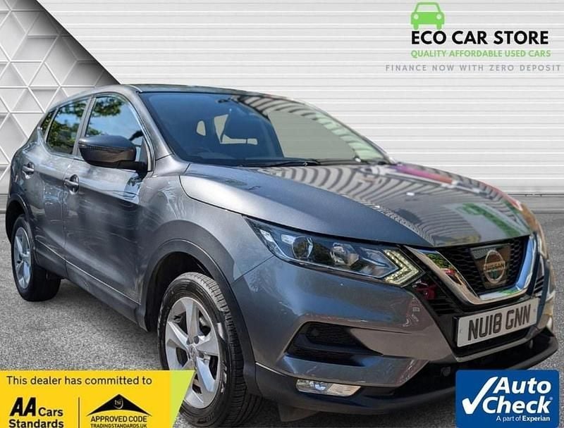 Grey Used 2018 Nissan Qashqai Acenta SUV | £7,995 (Fair price) - Image 1/2