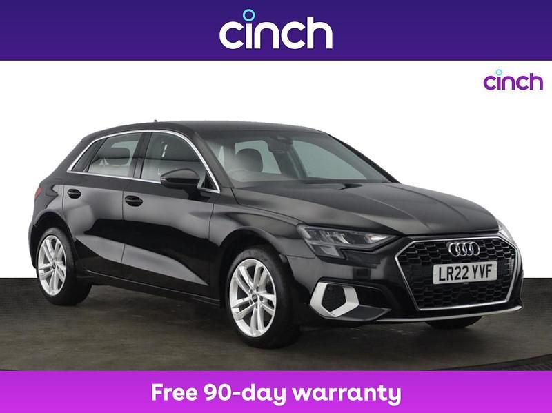 Black Used 2022 Audi A3 Sport Hatchback | £16,429 (Good price) - Image 1/3