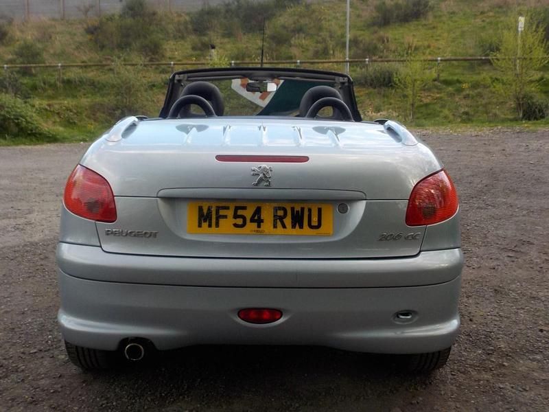 Used Peugeot 206 Allure 2004 Silver Cabriolet