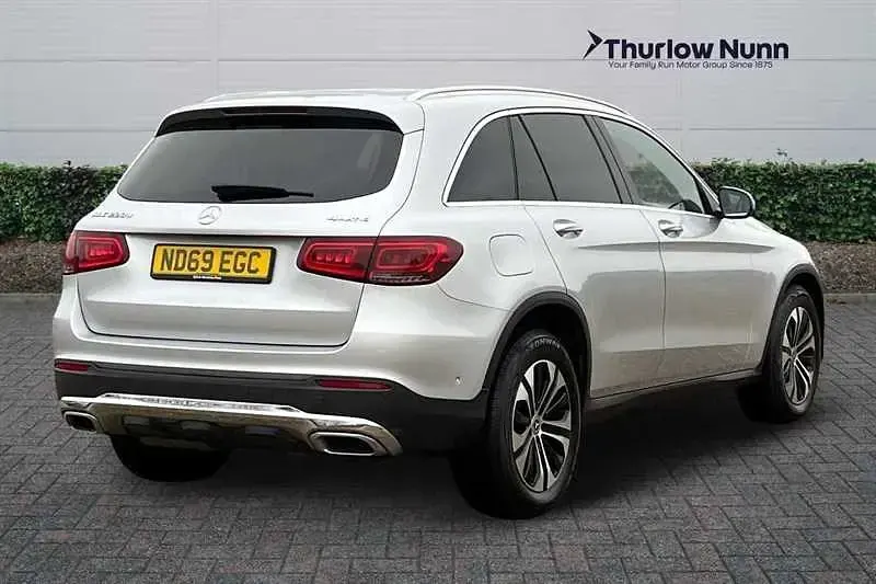 Begagnad Mercedes GLC220 194 HK (142 kW) 2019 Silver SUV