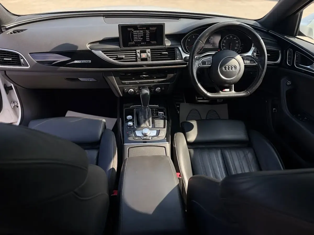 Used Audi A6 Black Edition 272 HP (200 kW) 2016 White Estate