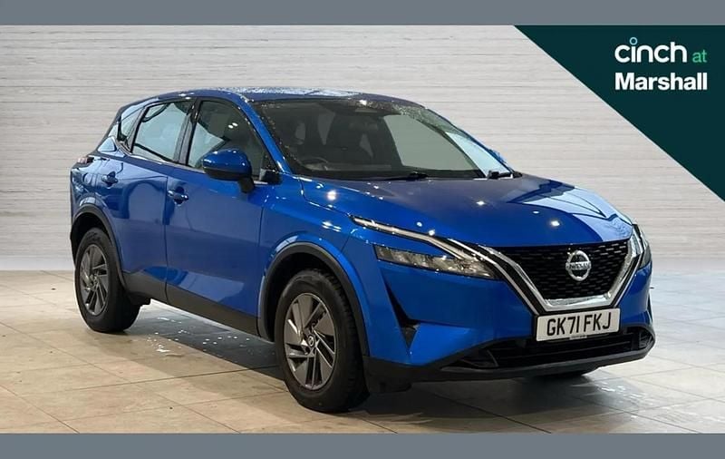Blue Used 2021 Nissan Qashqai Acenta Premium SUV | £15,493 - Image 1/4