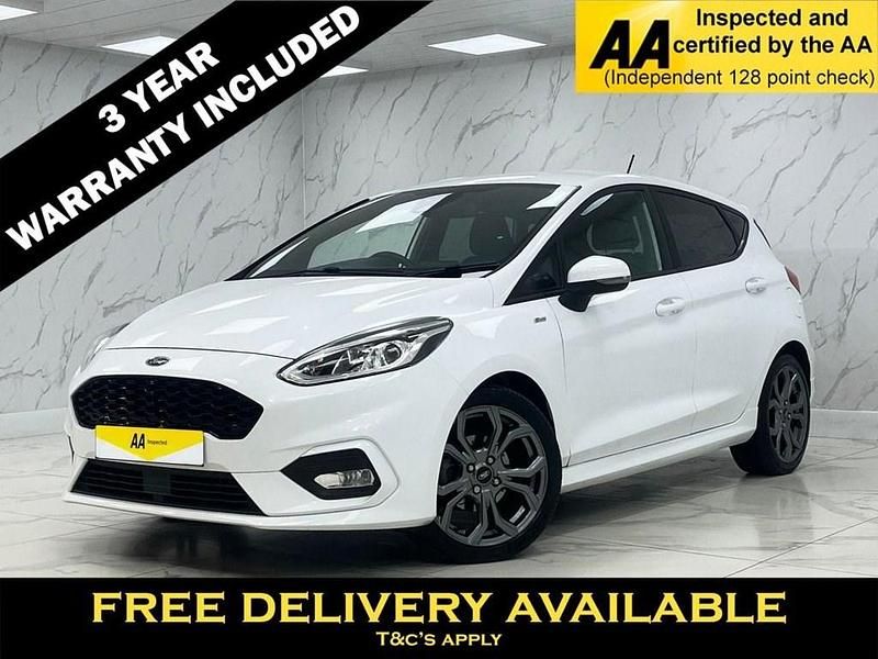 White Used 2020 Ford Fiesta ST-Line Hatchback | £10,995 (Fair price) - Image 1/2