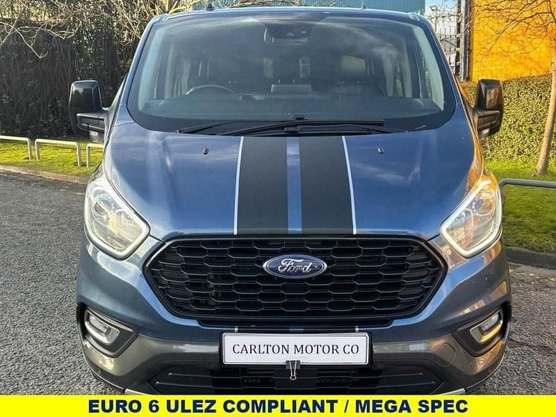 Used Ford Transit Custom Active 170 HP (125 kW) 2021 Blue Van