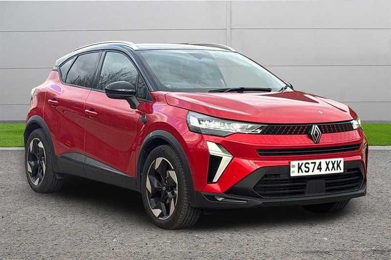 Used Renault Captur Techno 143 HP (105 kW) 2024 Flame rd+dmnd black  SUV