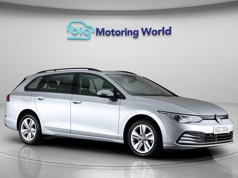 Silver Used 2022 VW Golf VIII Life Estate | £13,600 (Good price) - Image 1/4