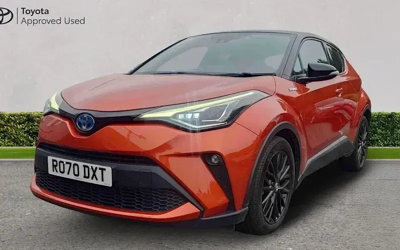 Used Toyota C-HR Edition 184 HP (135 kW) 2020 Scorched orange bitone SUV