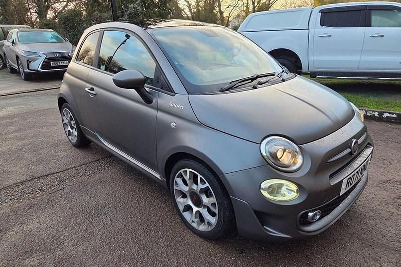 Grey Used 2021 Fiat 500 Sport Hatchback | £9,000 (Fair price) - Image 1/1
