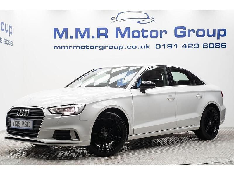 Used Audi A3 Sport 116 HP (85 kW) 2019 White Sedan