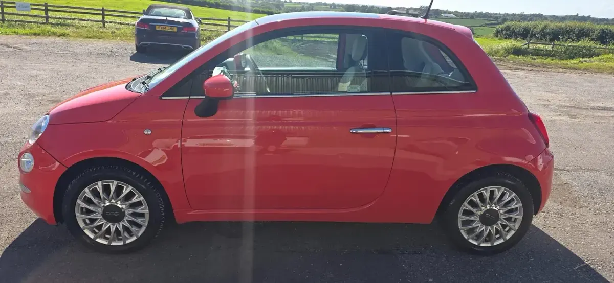 Used Fiat 500 Lounge 69 HP (50 kW) 2015 Pink Hatchback