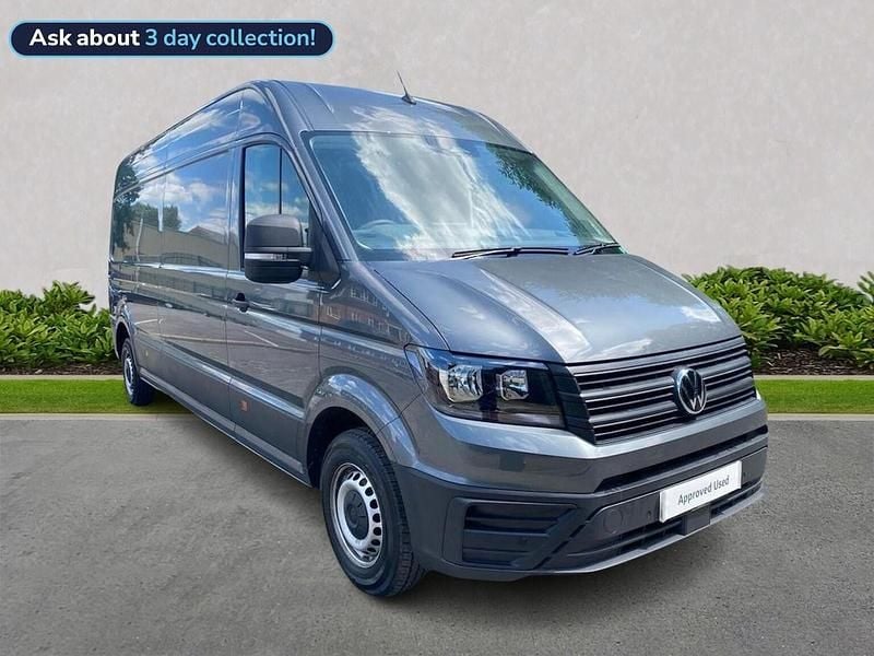 Grey Used 2024 VW Crafter Van | £31,500 (Expensive) - Image 1/4