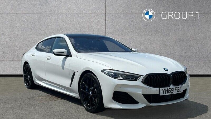 White Used 2019 BMW 840 Comfort Edition Coupe | £34,490 (A bit pricey) - Image 1/4