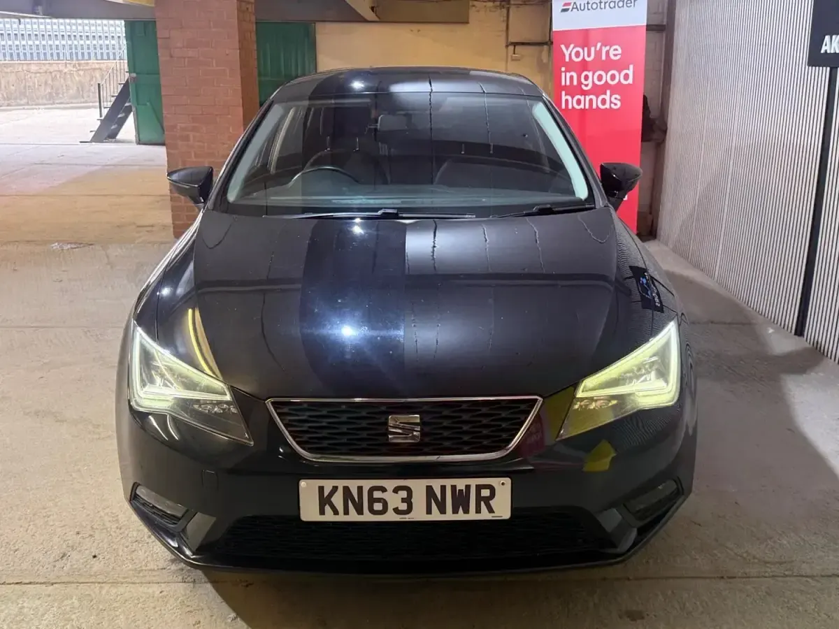 Used Seat Leon SE 110 HP (80 kW) 2013 Black Hatchback