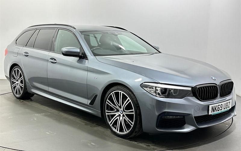 Used BMW 530 M Sport 265 HP (194 kW) 2019 Blue Estate