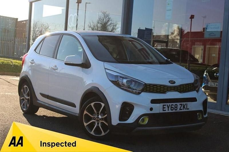 White Used 2018 Kia Picanto X-Line Hatchback | £7,395 (A bit pricey) - Image 1/4