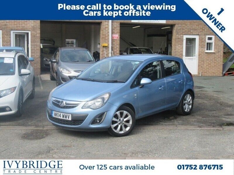Blue Used 2014 Vauxhall Corsa Excite Hatchback | £3,555 (Good price) - Image 1/2