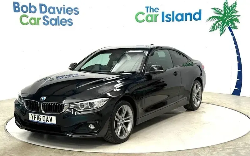 Used BMW 420 Sport Line 190 HP (139 kW) 2016 Black Coupe