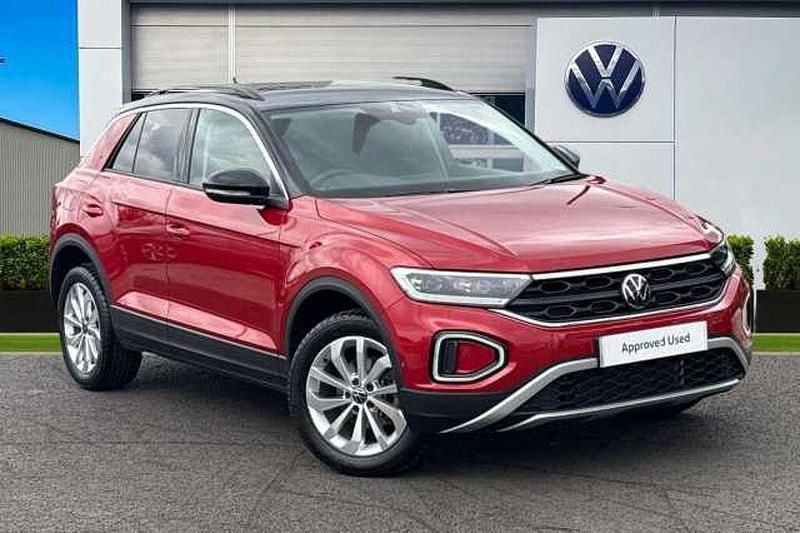 Red Used 2024 VW T-Roc Match SUV | £24,990 - Image 1/4