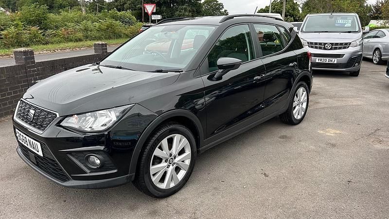 Used Seat Arona SE Technology 95 HP (69 kW) 2018 Black SUV