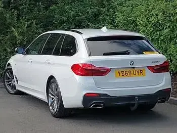 Used BMW 520 M Sport 190 HP (139 kW) 2019 White Estate