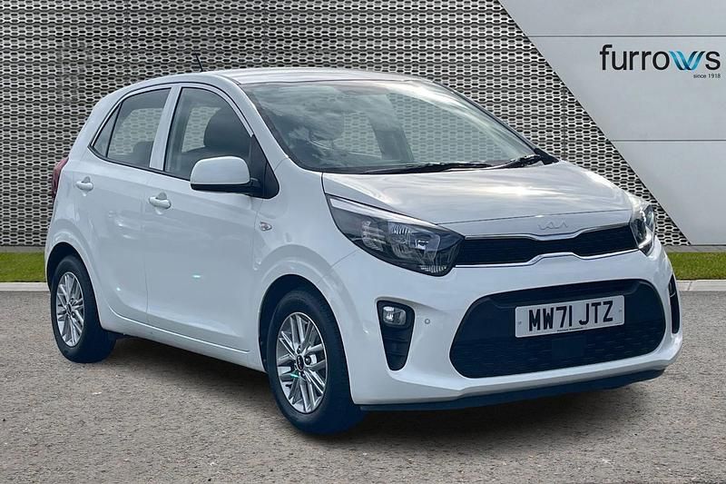 White Used 2021 Kia Picanto Hatchback | £11,690 (Good price) - Image 1/4