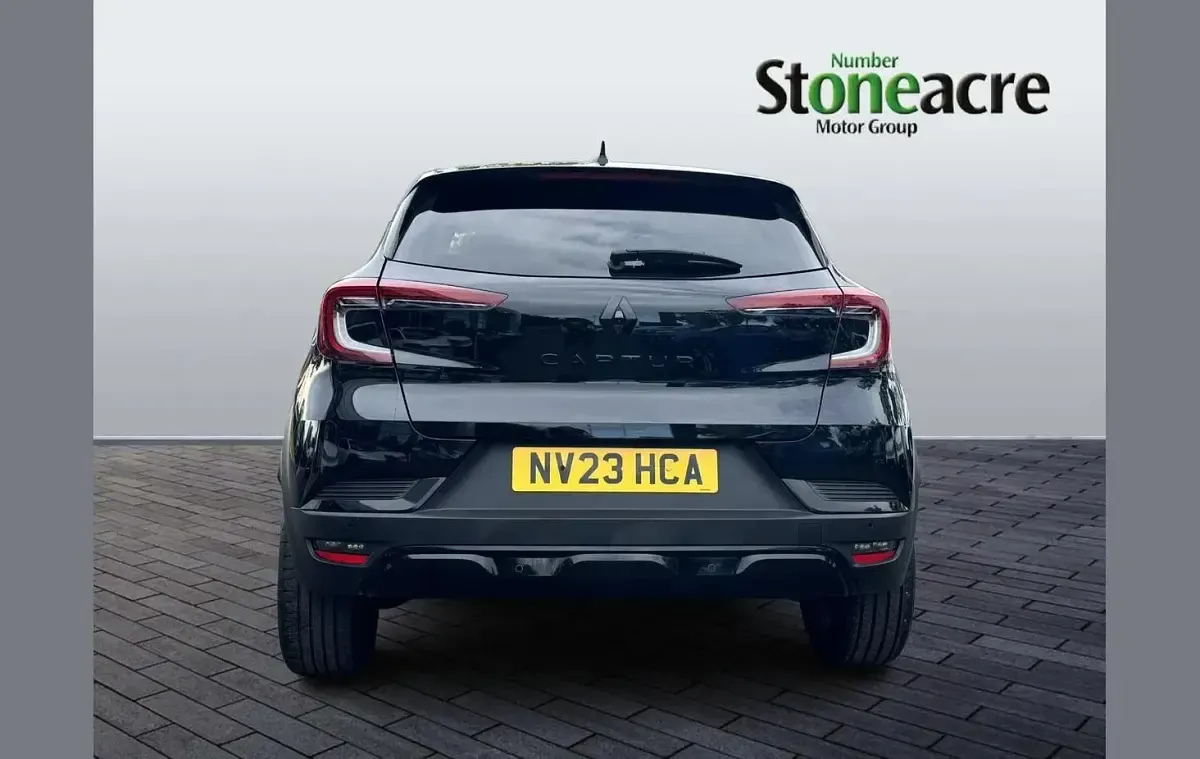 Used Renault Captur Rive Gauche 91 HP (66 kW) 2023 Black SUV
