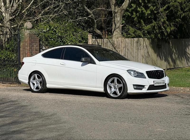 Used Mercedes C250 Sport Edition 2015 White Coupe