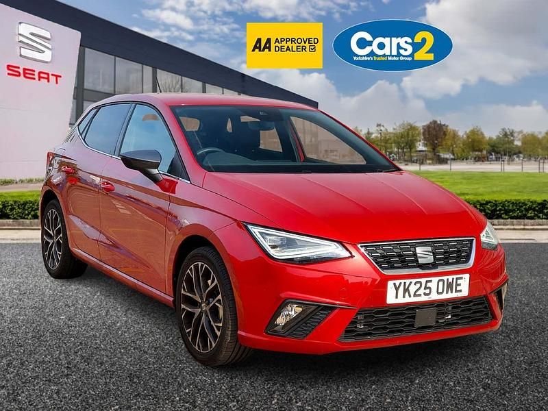 Red Used 2025 Seat Ibiza XCELLENCE Hatchback | £22,990 (Expensive) - Image 1/4