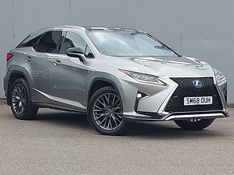 Silver Used 2018 Lexus RX450h Sport Line SUV | £22,498 (Fair price) - Image 1/4