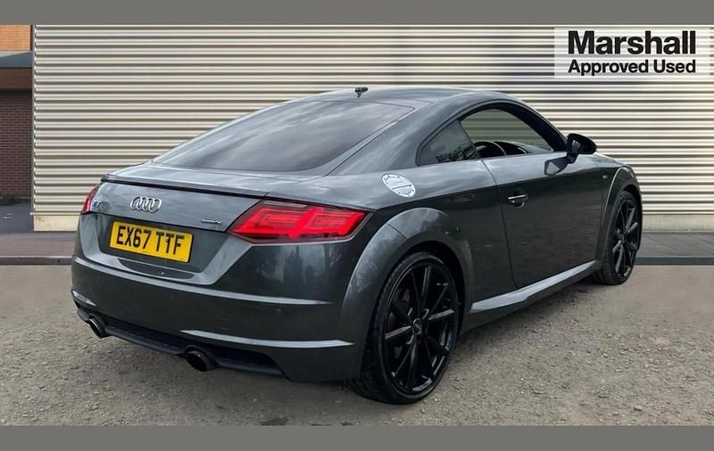 Used Audi TT Black Edition 230 HP (169 kW) 2017 Grey Coupe