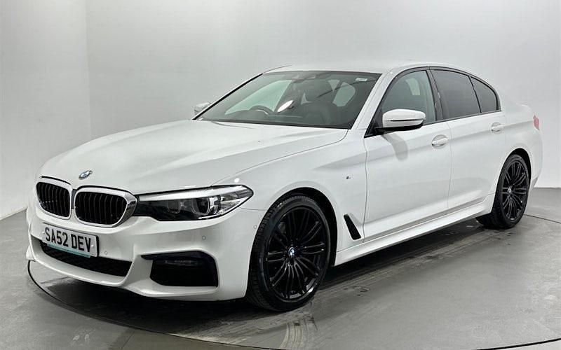 Used BMW 520 M Sport 184 HP (135 kW) 2019 White Sedan