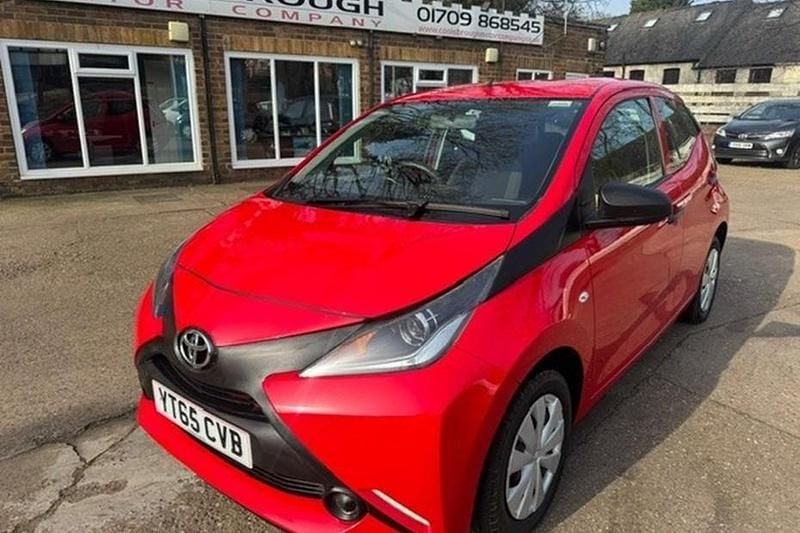 Used Toyota Aygo 2015 Red Hatchback