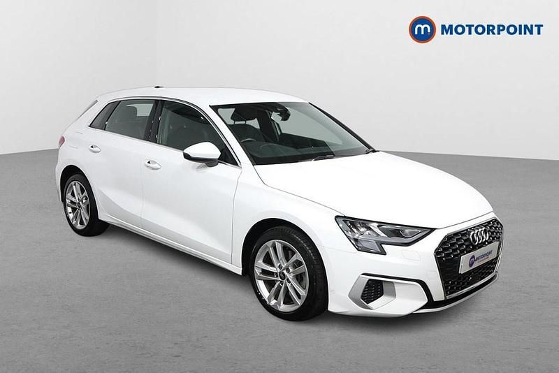 White Used 2022 Audi A3 e-tron Sport Hatchback | £19,599 (Fair price) - Image 1/4