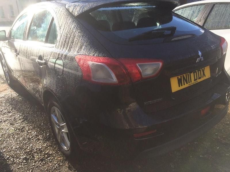 Used Mitsubishi Lancer 2011 Black Hatchback