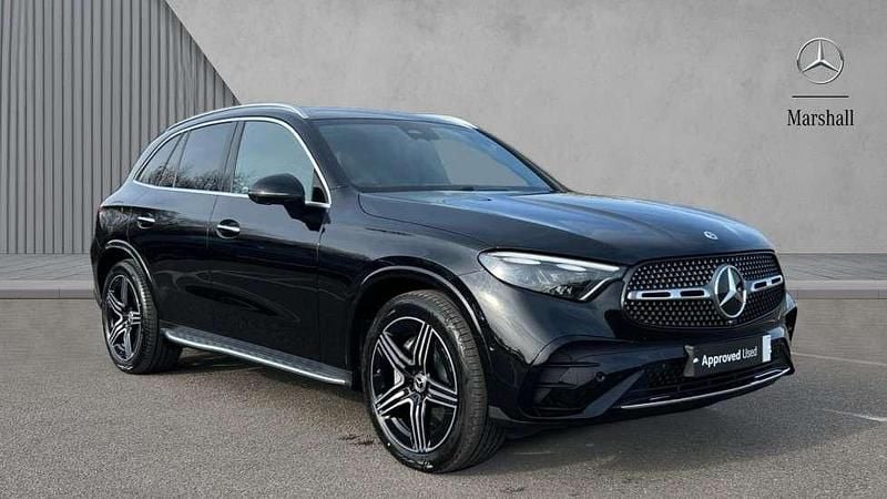 Black Used 2025 Mercedes GLC220 AMG Line Premium SUV | £49,380 - Image 1/4