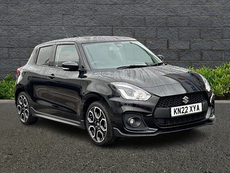 Black Used 2022 Suzuki Swift Sport Hatchback | £15,995 (Fair price) - Image 1/4