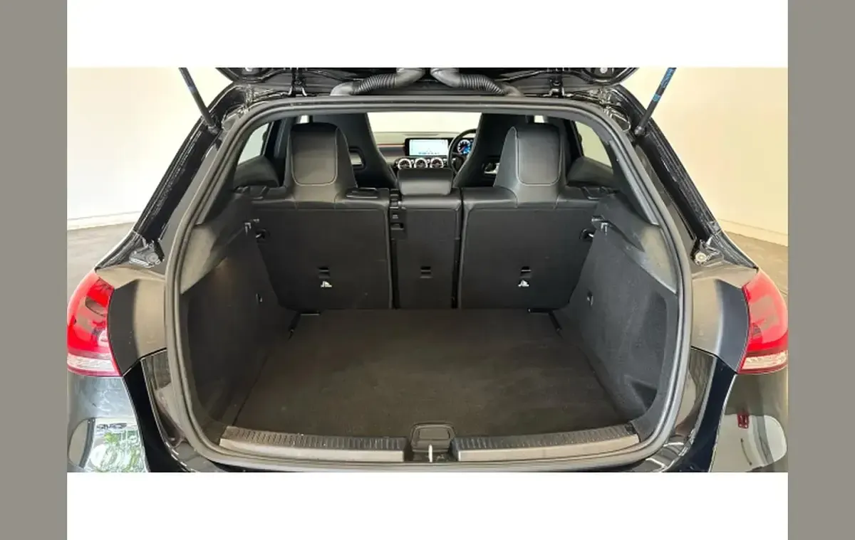 Used Mercedes A200 AMG Line Premium 163 HP (119 kW) 2022 Black Hatchback