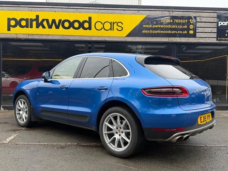 Used Porsche Macan S 2015 Blue SUV