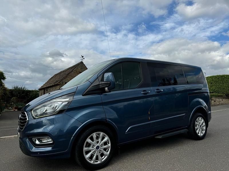 Blue Used 2019 Ford Tourneo Custom Titanium MPV | £13,990 (Super price) - Image 1/4