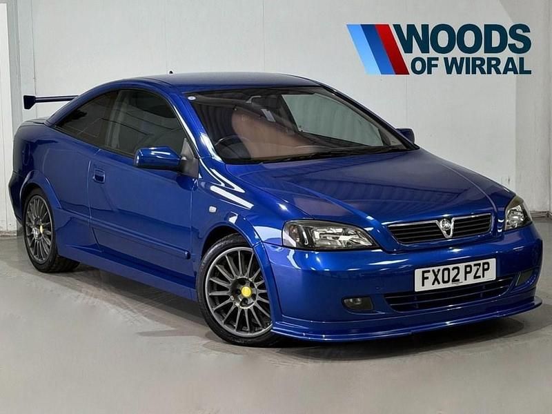 Used Vauxhall Astra 187 HP (137 kW) 2002 Blue Coupe