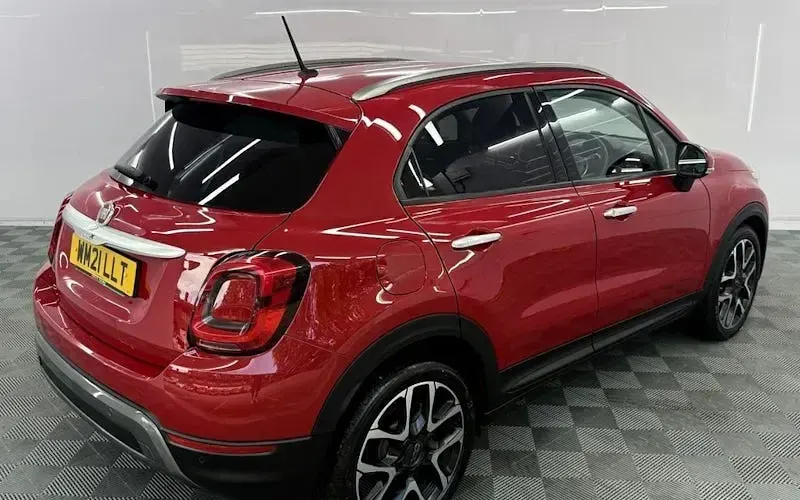 Used Fiat 500X Cross Plus 120 HP (88 kW) 2021 Red SUV