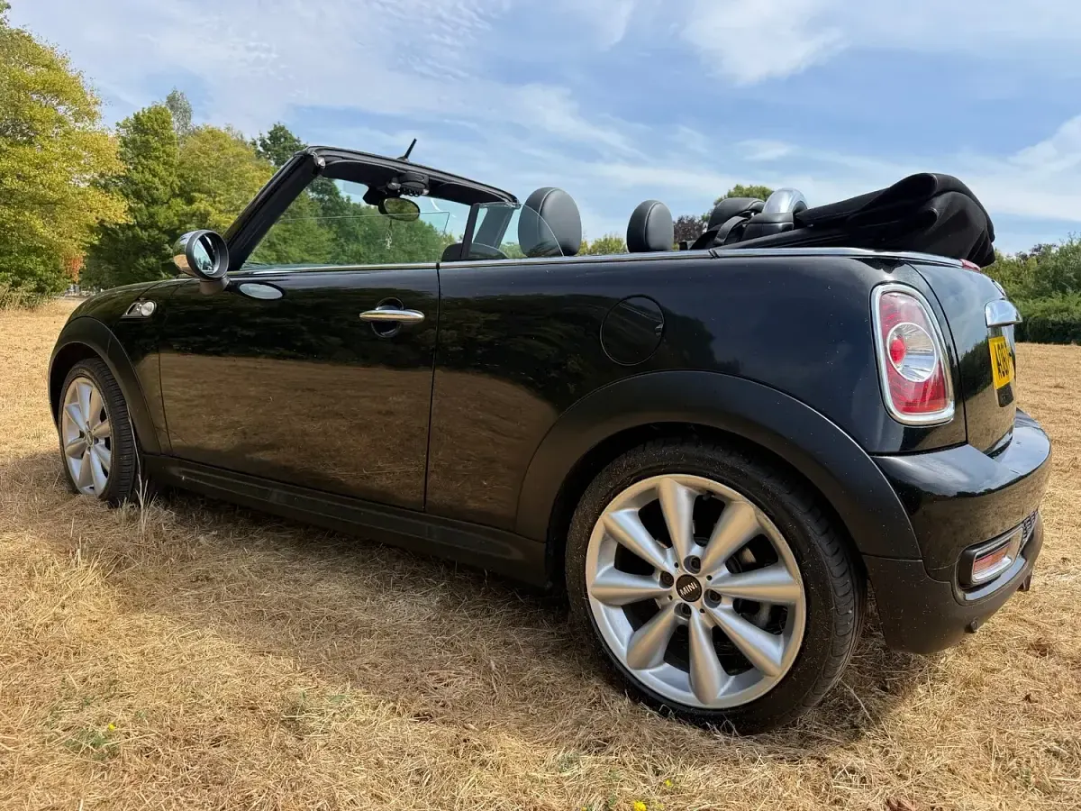 Used Mini Cooper S Cabriolet 2011 Black Cabriolet