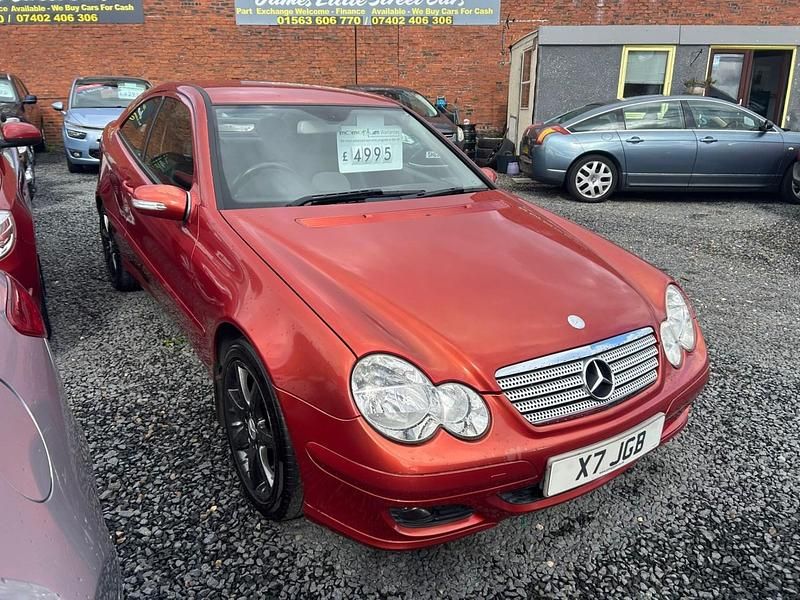 Used Mercedes C180 SE 2006 Orange Coupe