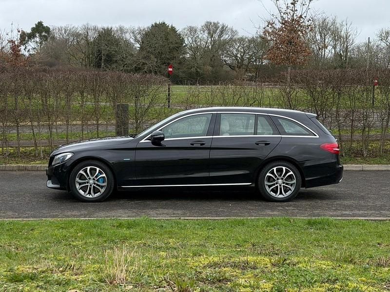 Used Mercedes C350e 2016 Black Estate