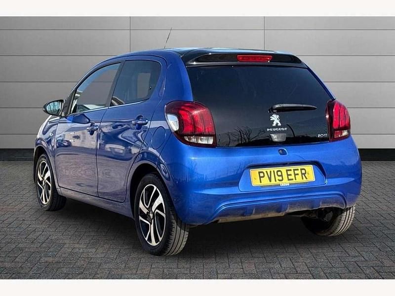 Used Peugeot 108 Allure 72 HP (52 kW) 2019 Blue Hatchback