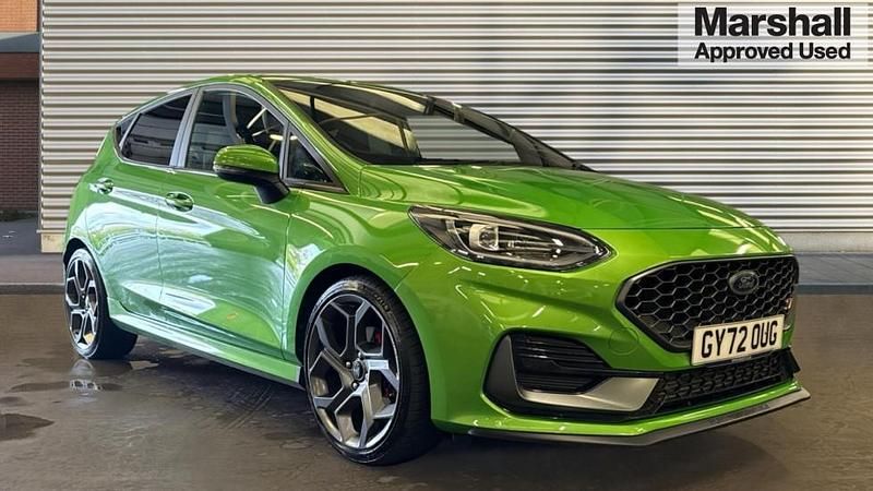 Green Used 2022 Ford Fiesta ST Hatchback | £18,476 - Image 1/4