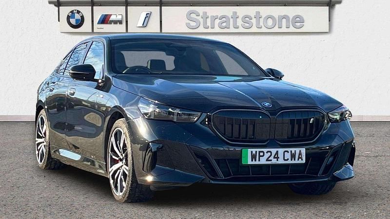 Black Used 2024 BMW i5 M Sport | £44,599 (A bit pricey) - Image 1/3